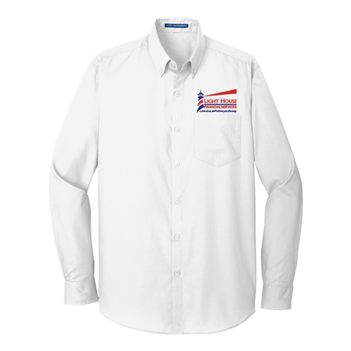 Team Synergy Apparel - Lighthouse Men's Button-Up Dress Shirt
